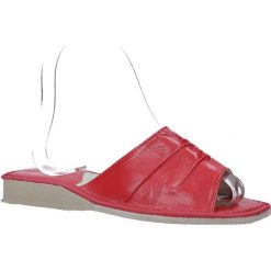 Czerwone kapcie skórzane casu d-k-51. Czerwone kapcie damskie Casu. Za 29,99 zł.