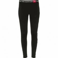 Calvin Klein legginsy damskie QS6316E L czarne. Czarne jeansy damskie Calvin Klein, l, bez wzorów, z jeansu. Za 219,00 zł.
