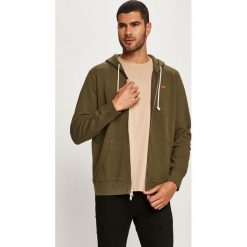 Levi's - Bluza bawełniana. Zielone bluzy męskie Levi's®, s, bez wzorów, z bawełny, z kapturem, bez rękawów, z kapturem. Za 319,90 zł.