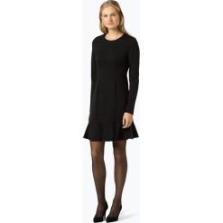 Calvin Klein - Sukienka damska, czarny. Czarne sukienki damskie Calvin Klein, na imprezę, bez wzorów, eleganckie, bez kołnierzyka, bez rękawów. Za 599,95 zł.
