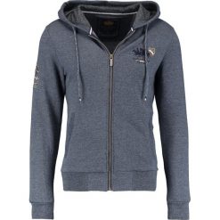 Bluzy męskie: Santa Monica HAVERTON Bluza rozpinana 2 tone navy marl