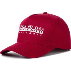 Czapka z daszkiem NAPAPIJRI - Framing N0YIHF True Red R70. Czerwone czapki damskie Napapijri, bez wzorów, z bawełny. W wyprzedaży za 119,00 zł.