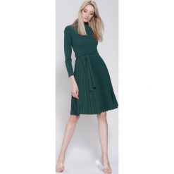 Ciemnozielona Sukienka For You. Zielone sukienki other, uniwersalny, midi. Za 89,99 zł.