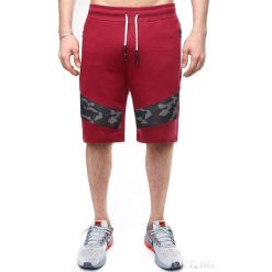 Spodenki DIEGO RED. Czerwone jeansy męskie Spodenki DIEGO RED, s, bez wzorów, z jeansu. W wyprzedaży za 69,00 zł.