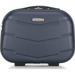 Kosmetyczka 56-3A-404-91. Niebieskie kosmetyczki damskie Wittchen, w paski. Za 99,90 zł.