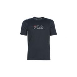 T-shirty z krótkim rękawem Fila MEN EROL mesh mix tee ss. Czarne t-shirty męskie Fila, s, bez wzorów, z meshu, bez kołnierzyka, krótkie. Za 126,70 zł.