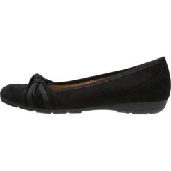 Gabor Baleriny black. Czarne baleriny damskie Gabor, z materiału. Za 409,00 zł.