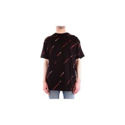 T-shirty z krótkim rękawem Versace Jeans B3GTB76K36610. Czarne t-shirty męskie Versace Jeans, s, bez wzorów, z jeansu, bez kołnierzyka, krótkie. Za 409,63 zł.