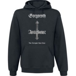 Gorgoroth Antichrist Bluza z kapturem czarny. Czarne bejsbolówki męskie Gorgoroth, s, z nadrukiem, z kapturem. Za 121,90 zł.