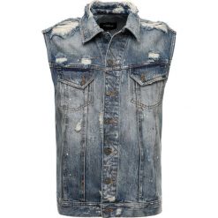 Tigha RASIN Kamizelka vintage sand blue. Niebieskie kurtki męskie marki Tigha, m, bez wzorów, z bawełny, vintage. Za 629,00 zł.
