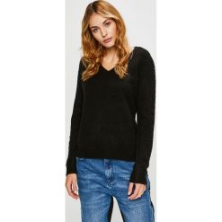 Vero Moda - Sweter. Czarne swetry klasyczne damskie marki Vero Moda, s, z elastanu. W wyprzedaży za 89,90 zł.