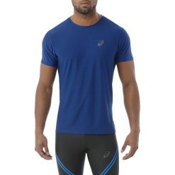 Asics Koszulka męska SS TOP granatowa r. L (134084 0844). Szare koszulki sportowe męskie marki Asics, l. Za 79,58 zł.
