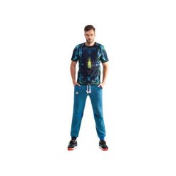 Serpens Sweatpants (Melange Blue). Niebieskie spodnie męskie OKUAKU, s, z elastanu. Za 189,00 zł.