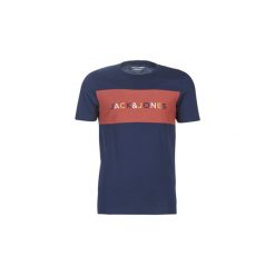 T-shirty z krótkim rękawem Jack Jones JORALBAS. Niebieskie t-shirty męskie Jack & Jones, s, bez wzorów, bez kołnierzyka, krótkie. Za 71,10 zł.