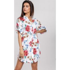 Biała Sukienka Quickstep. Białe sukienki damskie Renee, na lato, xl, bez wzorów, z tkaniny, bez kołnierzyka, bez rękawów, mini. Za 79,99 zł.