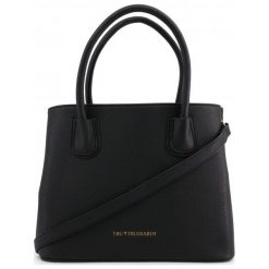 Tru Trussardi Torebka Damska Czarna. Czarne torebki klasyczne damskie Tru Trussardi. W wyprzedaży za 399,00 zł.