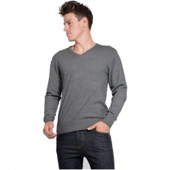 William De Faye Sweter Męski Xl Szary. Szare swetry klasyczne męskie marki William de Faye, m, z kaszmiru, dekolt w kształcie v. Za 259,00 zł.