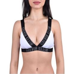 Calvin Klein Biustonosz kąpielowy Plunge Bralette-RP KW0KW00579 -143 PVH White (rozmiar L). Białe stroje kąpielowe damskie Calvin Klein, l, bez wzorów. W wyprzedaży za 170,00 zł.