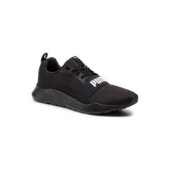 PUMA 36697001 Wired. Czarne buty sportowe męskie Puma, ze skóry ekologicznej, bez zapięcia. Za 229,99 zł.