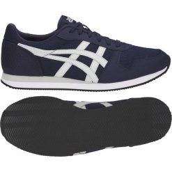 Granatowe Buty Asics Curreo Ii M HN7A0-5896. Niebieskie buty sportowe męskie Asics, ze skóry, bez zapięcia. W wyprzedaży za 319,00 zł.