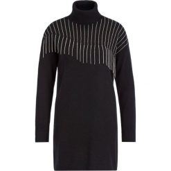 Sukienka dzianinowa Pennyblack Olibano 13245119. Czarne sukienki damskie Pennyblack, s, bez wzorów, z wiskozy, bez kołnierzyka, bez rękawów. W wyprzedaży za 369,00 zł.