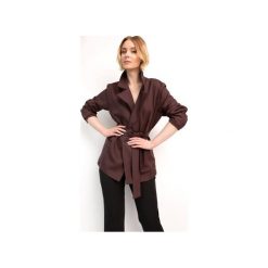 Marynarka KEEP WALKING BROWNIE. Pomarańczowe marynarki damskie m, z jeansu. Za 399,00 zł.