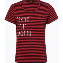 STEFFEN SCHRAUT - T-shirt damski, niebieski. Niebieskie t-shirty damskie marki Steffen Schraut, bez wzorów, z bawełny, bez kołnierzyka. Za 449,95 zł.