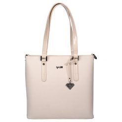 Lylee Elegancka Torebka Danielle Cream. Brązowe torebki klasyczne damskie marki Lylee, bez wzorów, eleganckie, bez dodatków. W wyprzedaży za 128,00 zł.
