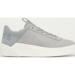 Levi's - Buty. Szare buty sportowe damskie Levi's®, bez wzorów, ze skóry, sportowe. Za 429,90 zł.