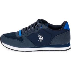 U.S. POLO ASSN. tenisówki męskie Soren 41 ciemnoniebieskie. Niebieskie trampki męskie U.S. Polo Assn., bez wzorów, bez zapięcia. Za 339,00 zł.