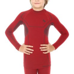 LS11460 Bluza chłopięca THERMO ciemnoczerwony 92/98 - LS11460. Czerwone bielizna chłopięca marki Brubeck, bez wzorów. Za 54,99 zł.