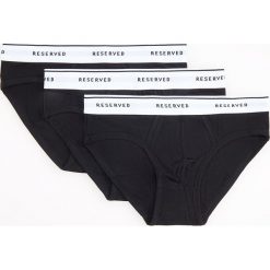 Majtki 3 pack - Czarny. Majtki damskie Reserved. Za 39,99 zł.