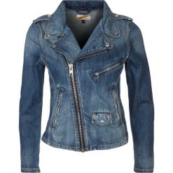 Kurtki damskie: Schott NYC Kurtka jeansowa blue rain