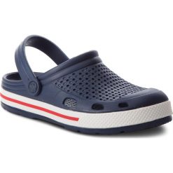 Chodaki męskie: Klapki COQUI - Lindo 6403 Navy/White