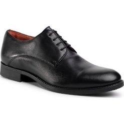 Półbuty GINO ROSSI - Chuck MPU189-K35-E100-9900-0 99. Czarne buty wizytowe męskie Gino Rossi, ze skóry, bez zapięcia. W wyprzedaży za 299,00 zł.