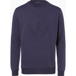 Trussadi Jeans - Męska bluza nierozpinana, niebieski. Niebieskie bluzy męskie Trussadi Jeans, xl, bez wzorów, z jeansu, bez kołnierzyka, bez rękawów, bez kaptura. Za 299,95 zł.