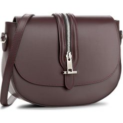 Listonoszki damskie: Torebka CREOLE – K10446 Bordowy