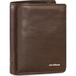 Duży Portfel Męski STRELLSON - Jefferson 4010001302 Dark Brown 702. Pomarańczowe portfele męskie Strellson, bez wzorów, ze skóry. Za 209,00 zł.