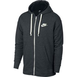 Bluza Nike Heritage Hoodie FZ (928431-010). Czarne bluzy męskie Nike, m, bez wzorów, z bawełny, bez kołnierzyka, bez rękawów, bez kaptura. Za 189,99 zł.