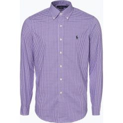 Polo Ralph Lauren - Koszula męska – Regular Fit, lila. Niebieskie koszule męskie na spinki Polo Ralph Lauren, l, z haftami, z bawełny, polo. Za 499,95 zł.