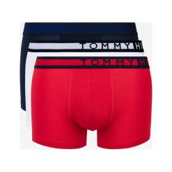 Tommy Hilfiger 3-pack Bokserki Niebieski Czerwony Biały. Czerwone bokserki męskie TOMMY HILFIGER, bez wzorów, z elastanu. Za 178,95 zł.