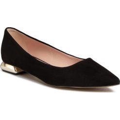 Baleriny L37 - Be Here Z11 Black. Czarne baleriny damskie L37, bez wzorów, ze skóry, bez obcasa. Za 639,00 zł.
