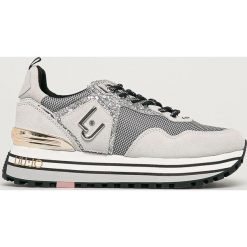 Liu Jo - Buty. Szare buty sportowe damskie Liu Jo, bez wzorów, ze skóry, sportowe. Za 659,90 zł.