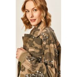 Liu Jo - Kurtka. Kurtki damskie Liu Jo, bez wzorów, z bawełny, długie, bez kaptura. W wyprzedaży za 999,90 zł.