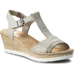 Rzymianki damskie: Sandały RIEKER – 61944-64 Beige