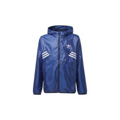 Kurtki lekkie Dziecko adidas Wiatrówka Fleece. Niebieskie kurtki chłopięce marki Adidas. Za 195,30 zł.