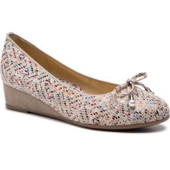 Półbuty ARA - 12-14314-10 Multi/Taupe. Brązowe półbuty damskie marki ara, z aplikacjami, ze skóry, bez obcasa, na obcasie, bez zapięcia. Za 349,00 zł.