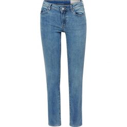 Dżinsy - Slim fit - w kolorze niebieskim. Niebieskie jeansy damskie Esprit, l. W wyprzedaży za 99,95 zł.