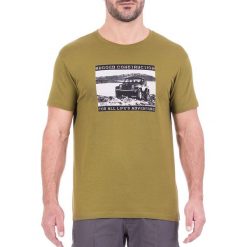 T-shirty męskie: T-shirt w kolorze zielonym