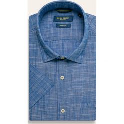 Pierre Cardin - Koszula. Niebieskie koszule męskie Pierre Cardin, xl, bez wzorów, z bawełny, casualowe, button down, z krótkim rękawem. W wyprzedaży za 239,90 zł.